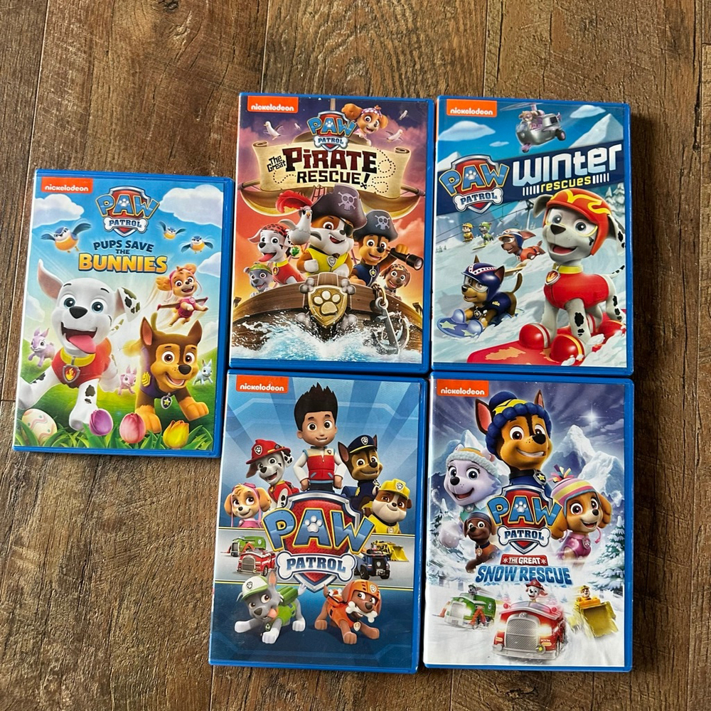 Nickelodeon Paw Patrol DVD Set (5)